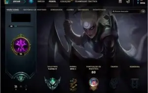Conta Platina League of Legends