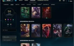 Conta Platina League of Legends