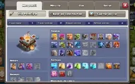 Conta de Clash of clans cv11