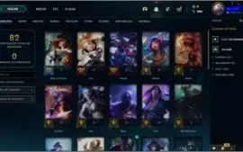CONTA FEMININA LEVEL 70 UNRANKED