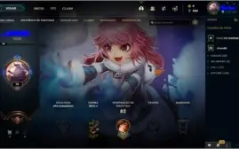 CONTA FEMININA LEVEL 70 UNRANKED