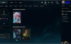CONTA FEMININA LEVEL 70 UNRANKED