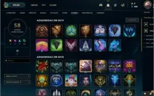 CONTA FEMININA LEVEL 70 UNRANKED