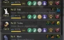Conta Lendária BDO Full BOSS Mystic / Striker / Wizzard