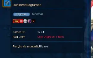 Conta Digimon Masters Aoa + Gallant Shin +Darknessbagramon