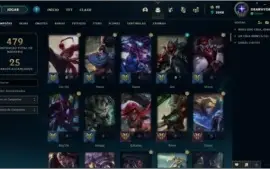 Conta League of Legends - Prata IV (Parada)