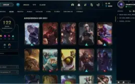 Conta League of Legends - Prata IV (Parada)