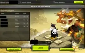 Conta dofus Enu 199, Zobal 168, Eniripsa 163, Sacrier 162