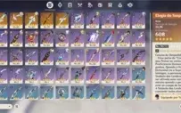 CONTA GENSHIN 8 5 STAR AR 56