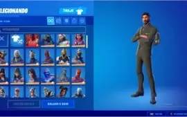 Conta Fortnite Season 2-130 Skins-Salve o Mundo