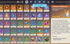 AR 56 | Xiao, Hutao, Baizhu, Nahida, Zhongli | 3 Armas 5⭐