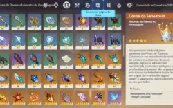 AR 56 | Xiao, Hutao, Baizhu, Nahida, Zhongli | 3 Armas 5⭐