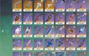 AR55: 10 personagens e 4 armas 5☆