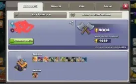 Conta Cv12 + Cv10 + Cv10 + Clãn lvl 12