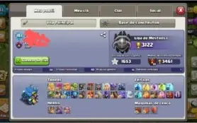 Conta Cv12 + Cv10 + Cv10 + Clãn lvl 12