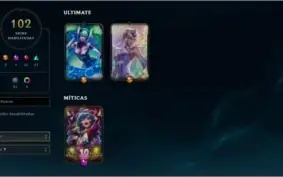CONTA COM 102 SKIN'S E NÍVEL 328