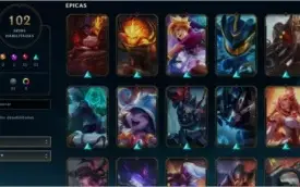 CONTA COM 102 SKIN'S E NÍVEL 328