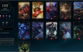 CONTA COM 102 SKIN'S E NÍVEL 328