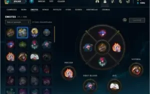 Conta diamante 4 barata com 4 skins e 26 champs