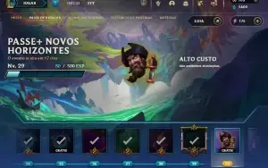 Conta LOL 100% HANDLEVEL Com Passe Tft Quase Completo 