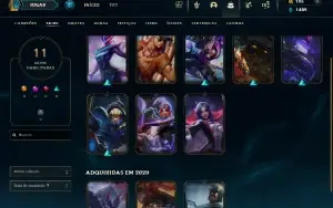 Conta LOL 100% HANDLEVEL Com Passe Tft Quase Completo 