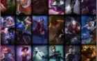 Conta LoL Platina IV, 38 Skins, Champ Full, Vendo barato.