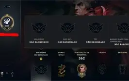 Conta LOL +155 skins