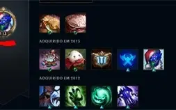 Conta LOL +155 skins