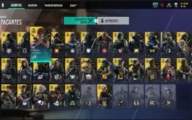 Rainbow six siege + steam com varios jogos 1358 reais gastos