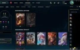 Conta League of Legends Platina 3 100 pdl