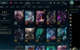 Conta League of Legends Platina 3 100 pdl