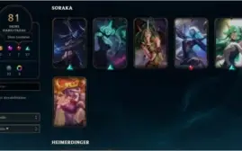 Conta Gold 1  LOL | Não é smurf | lvl 303 | Falta 26 champs