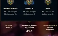 Conta Gold 1  LOL | Não é smurf | lvl 303 | Falta 26 champs