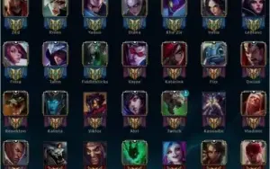 Conta Diamante 4 com 142 skins e todos os champs