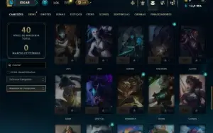 Prata 2 com 50 Champs e 5 Skins +1 Prestigio