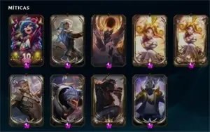 conta lol todos os champs muitas skins