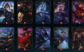 conta lol todos os champs muitas skins