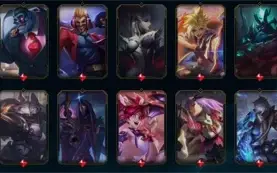 conta lol todos os champs muitas skins