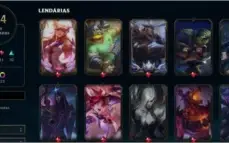 Conta diamante e com muitas skins !