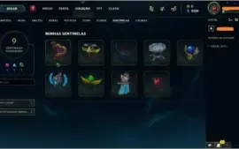 CONTA NVL 84, 46 CHAMPS E 9 SKINS POR R$85,00!