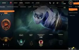 CONTA NVL 84, 46 CHAMPS E 9 SKINS POR R$85,00!