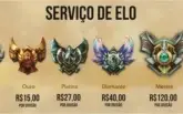 League of Legends - "Serviços de ELO/Divisão"
