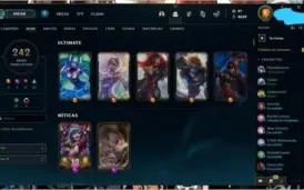 Vendo conta do LoL