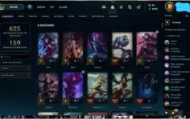 Vendo conta do LoL