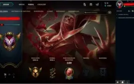 CONTA LEAGUE OF LEGENDS, OURO 3, 30 CAMPEÕES, POR 85 REAIS