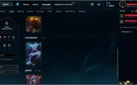 CONTA UNRANKED LOL