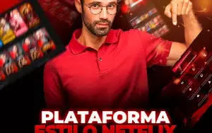 Área de membros no estilo “Netflix”