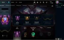 CONTA MESTRE TFT GOLD NO LOL 41CAMPEÕES