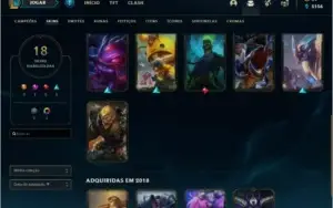 Conta League of Legends (platina 3)
