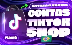 Contas de Tiktok Shop Brasil +2k Sem Doc Entrega Rápida